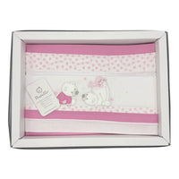 Completo Carrozzina Pastello 100% Cotone
