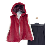 Completo Bimba Con Pelliccia