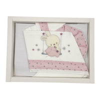 Completo Lettino Bruco Bruco 100% Cotone