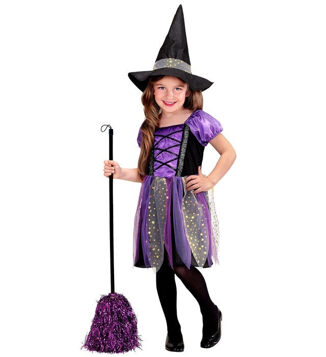 Costume Streghetta Viola Bambina
