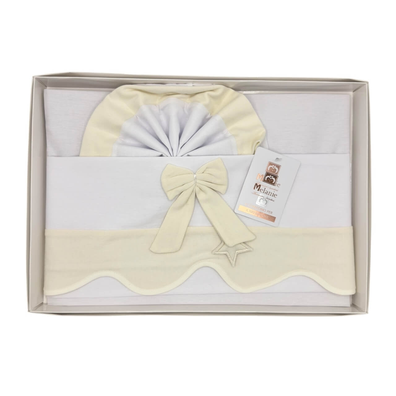 Completo Carrozzina Melanie 100% Cotone