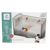 Completo trapunta lettino con paracolpi + Lenzuola Disney