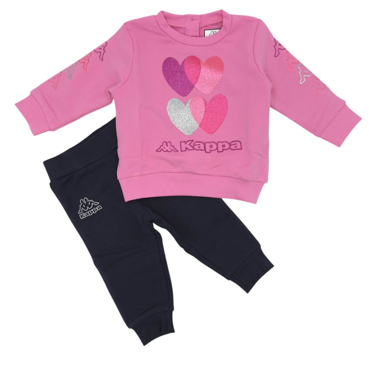 Tuta Felpata Kappa Neonata