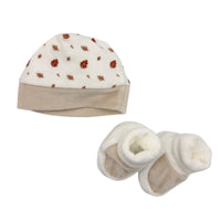 Set Cappello + Scarpe in ciniglia Ellepi