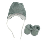 Set Cappello + Scarpe in ciniglia Ellepi