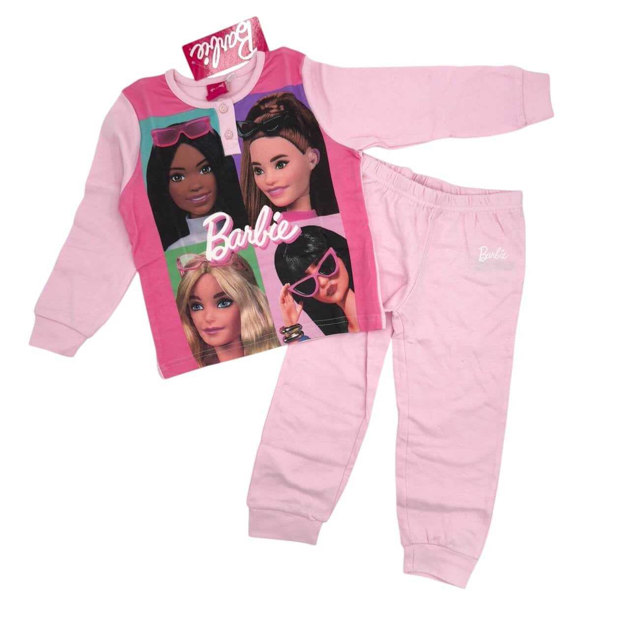 Pigiama in Caldo Cotone Barbie