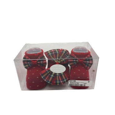 Set Scarpine + Fascia Neonata in Caldo cotone