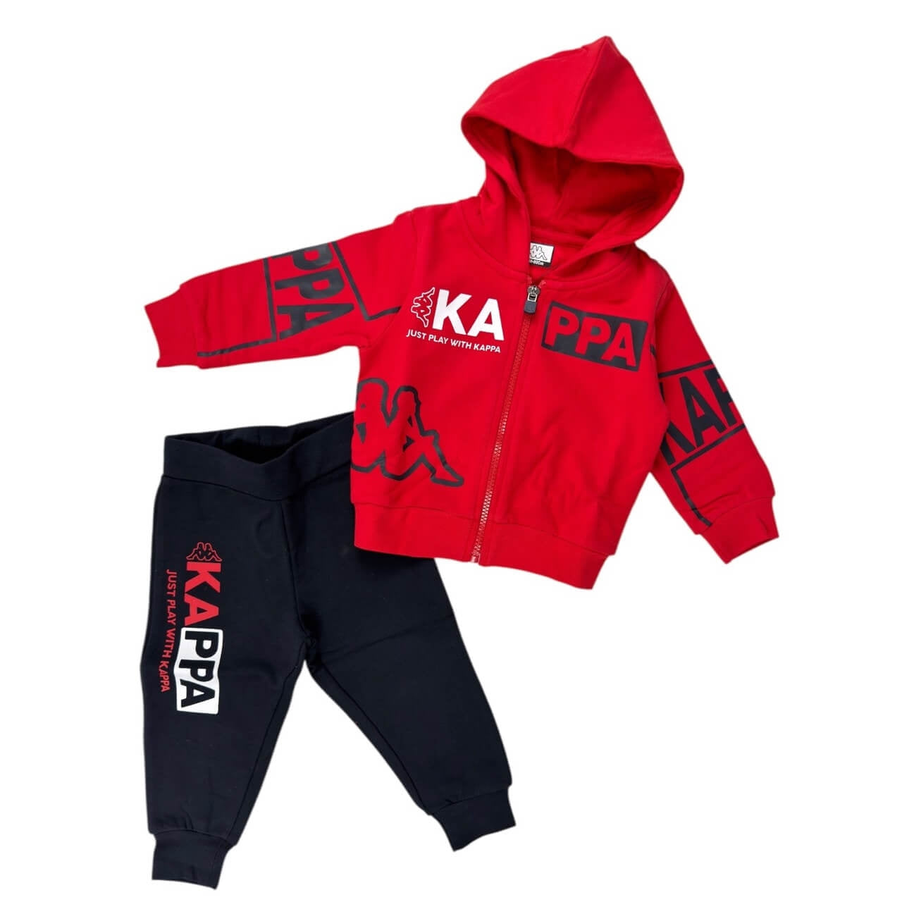 Tuta Felpata Kappa Neonato