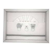 Completo Carrozzina Pastello 100% Cotone