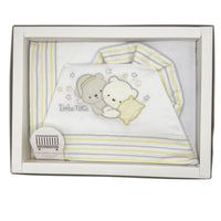 Completo Lettino Bruco Bruco 100% Cotone