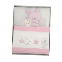 Completo Lenzuola + Trapunta Sfoderabile Culla/passeggino