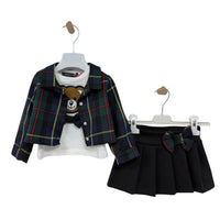 Completo 3 pezzi neonata Nikka Nature