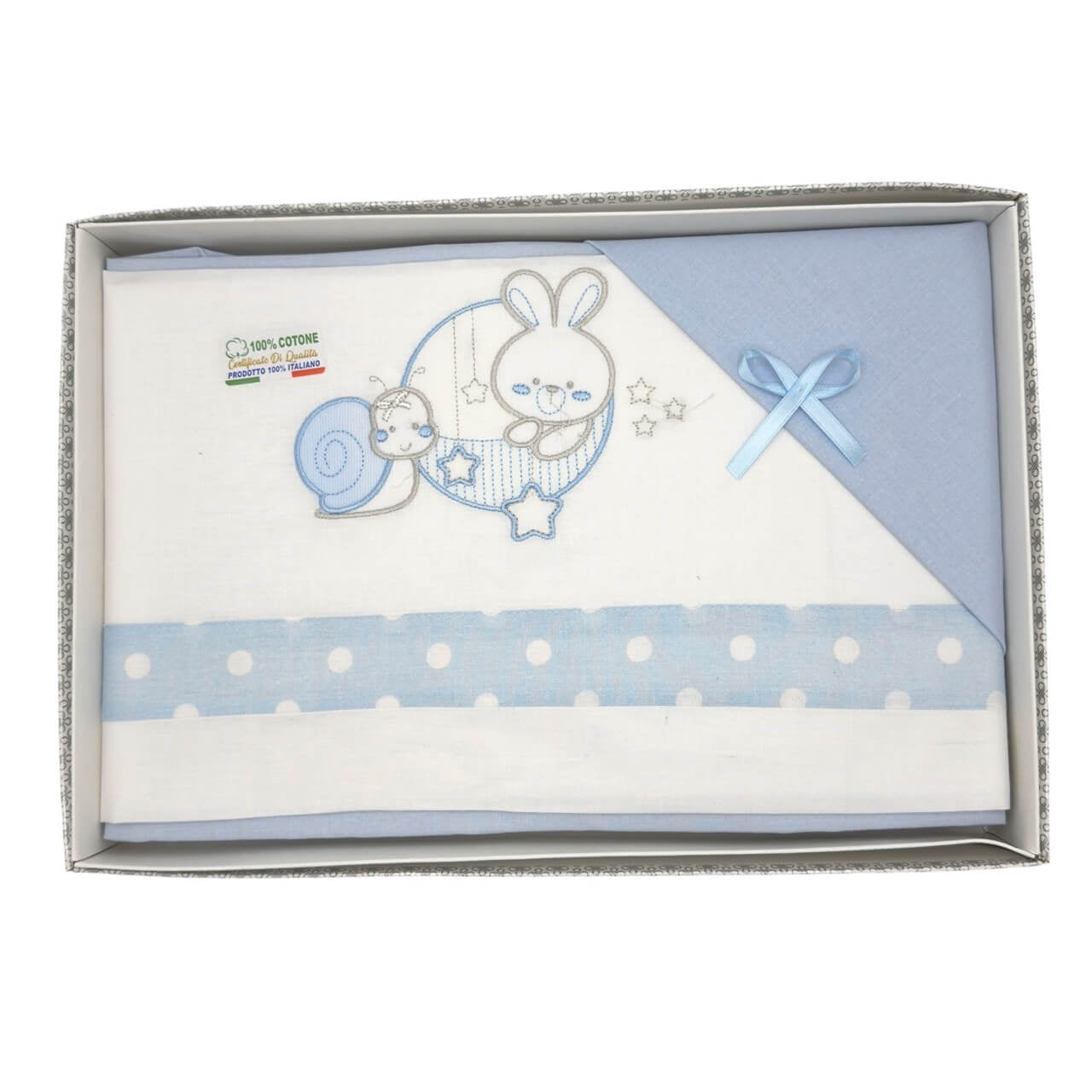 Completo Carrozzina Batuffolini 100% Cotone