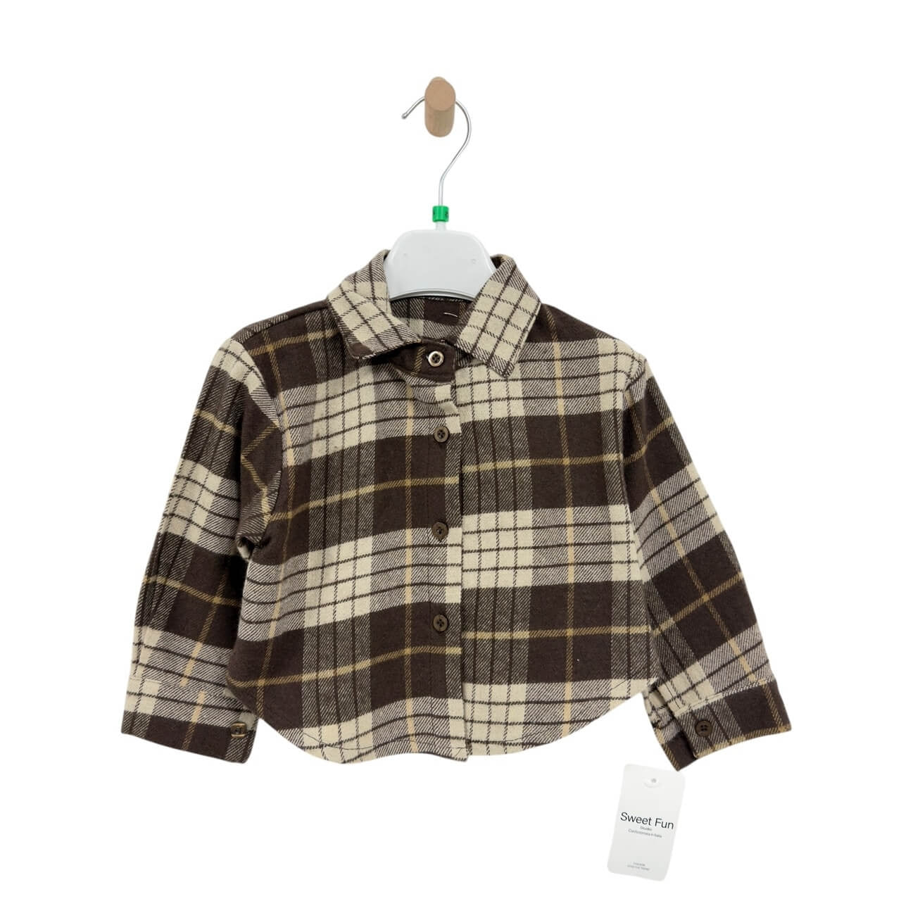 Camicia Neonata Flanella