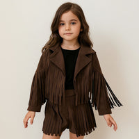 Completo Bimba Invernale Camoscio