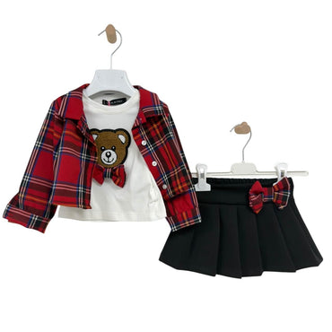 Completo 3 pezzi neonata Nikka Nature