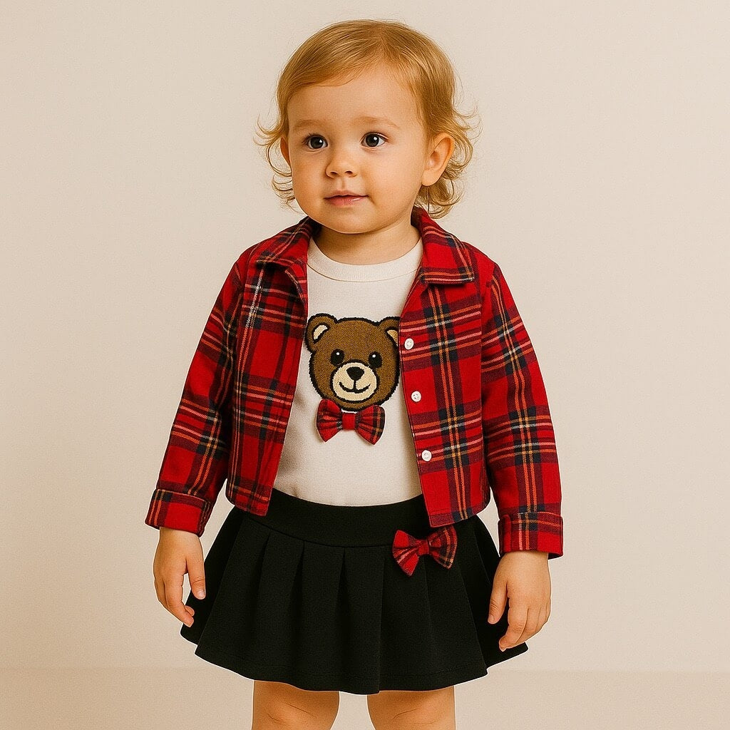 Completo 3 pezzi neonata Nikka Nature