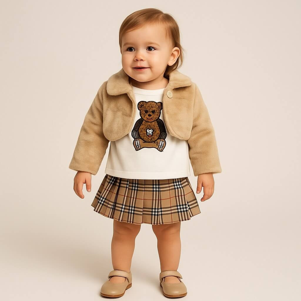 Completo 3 pezzi neonata Nikka Nature