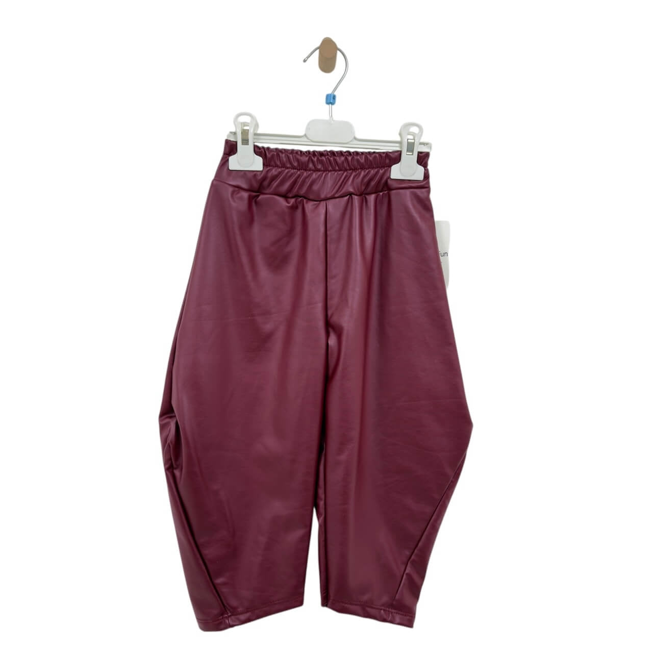 Pantalone in ecopoelle Ballon Bimba