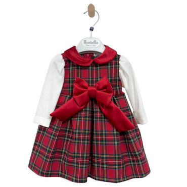 Vestito Scozzese Neonata