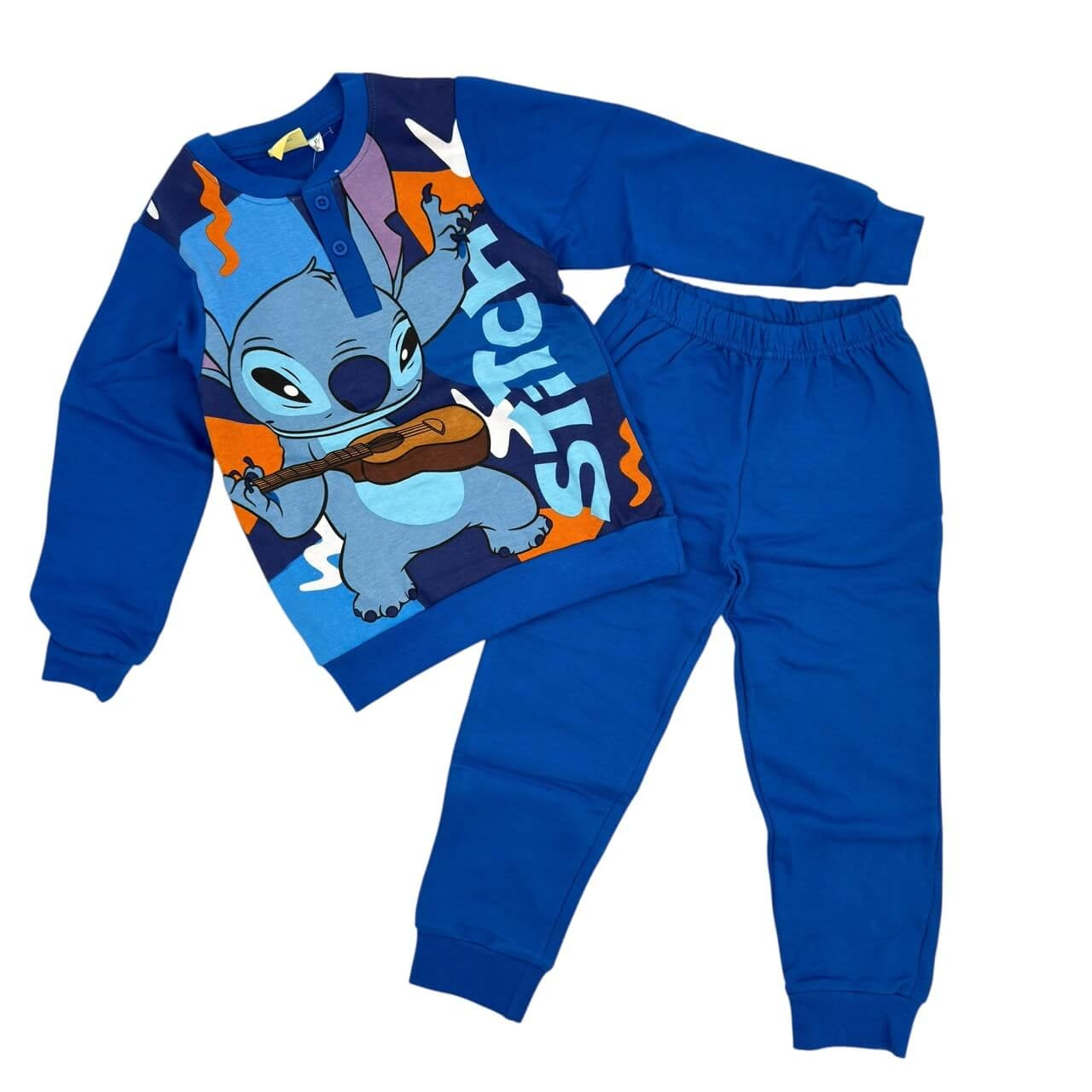 Pigiama Felpato Stitch Bimbo