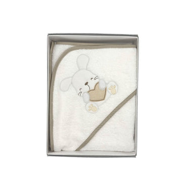 Triangolo accappatoio Ricamato Pastello