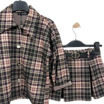 Completo bambina in flanellina