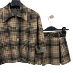 Completo bambina in flanellina