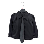 Camicia da bimba con cravatta