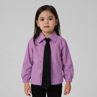 Camicia da bimba con cravatta
