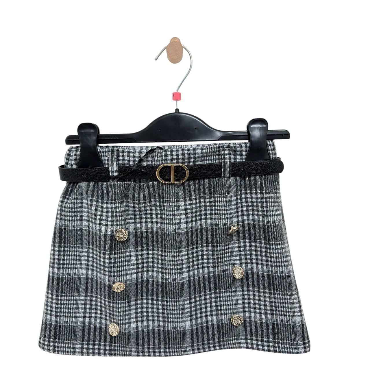 Gonna in Flanella con Cintura