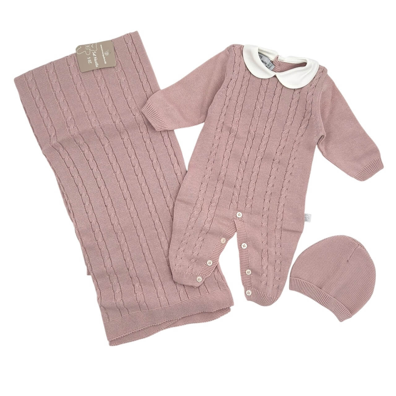 Set 3 Pezzi in Filo/Cotone Nazareno Gabrielli