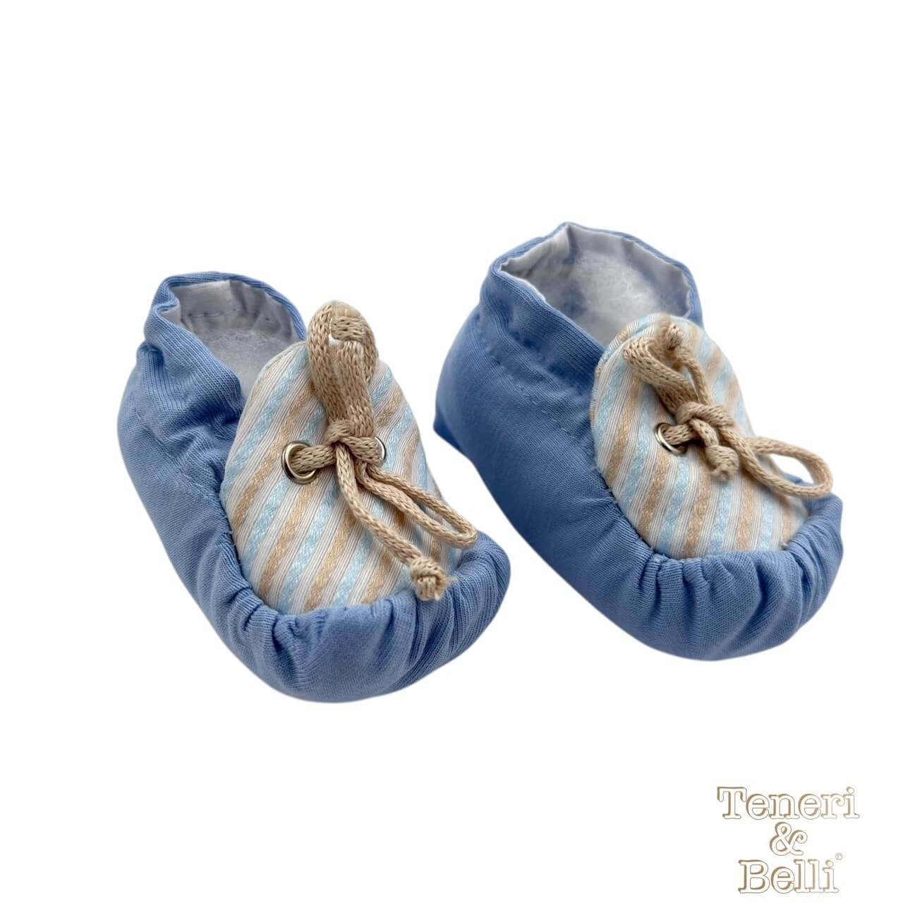 Scarpina Cotone a calzino Teneri e Belli