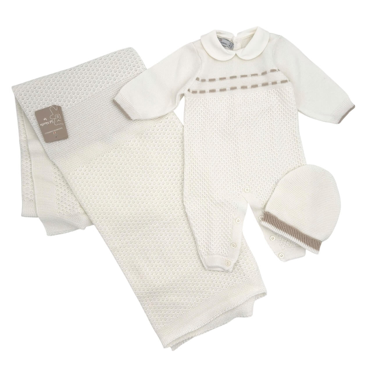 Set 3 Pezzi in Filo/Cotone Nazareno Gabrielli