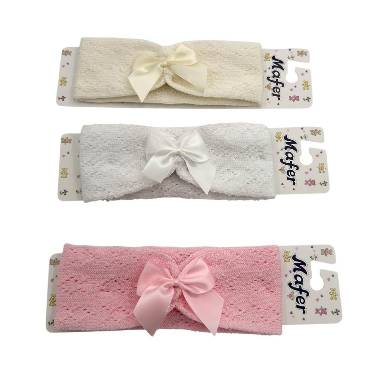 3 Fascie Neonata in cotone 0/12 Mesi