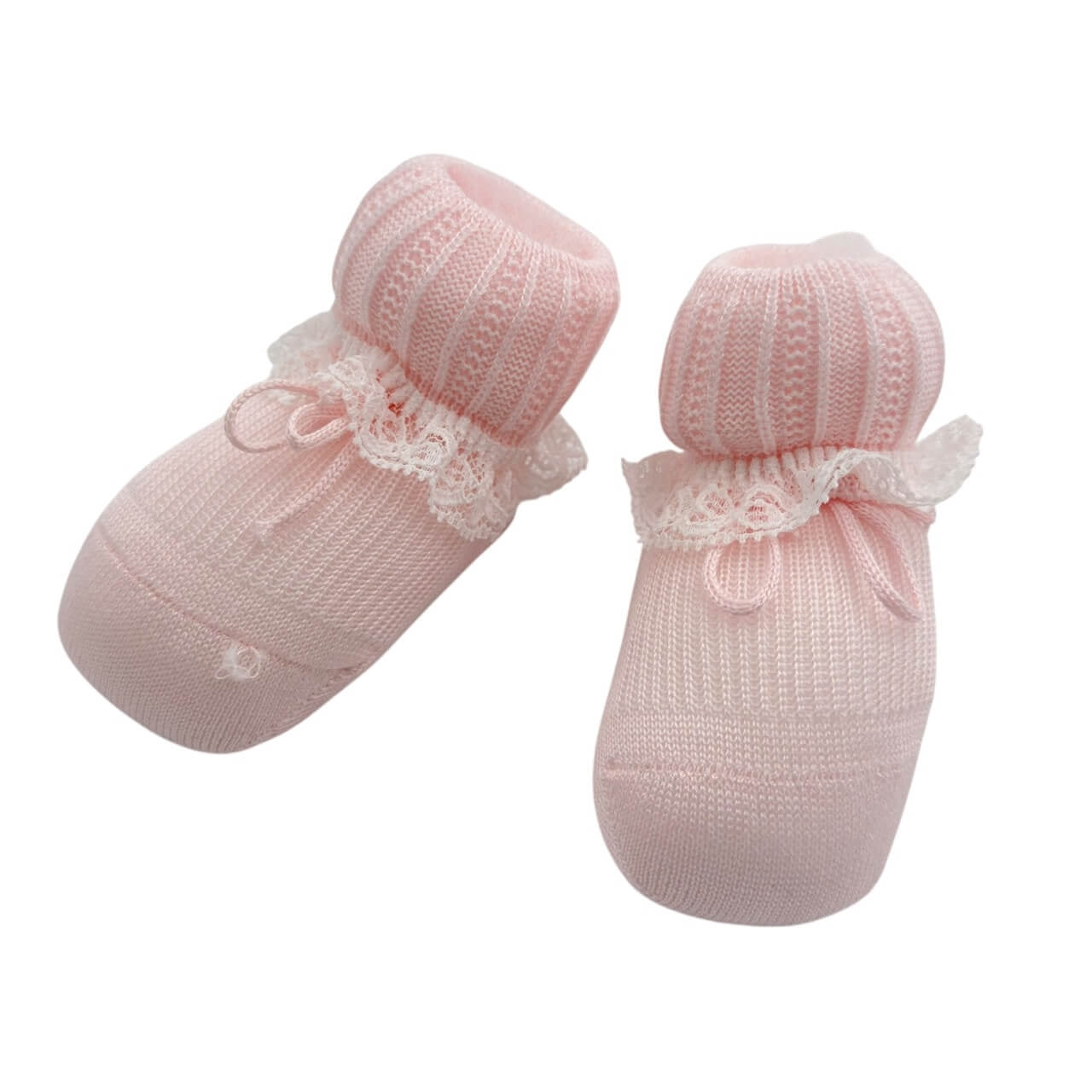 Scarpina Filo/cotone a calzino Merletto