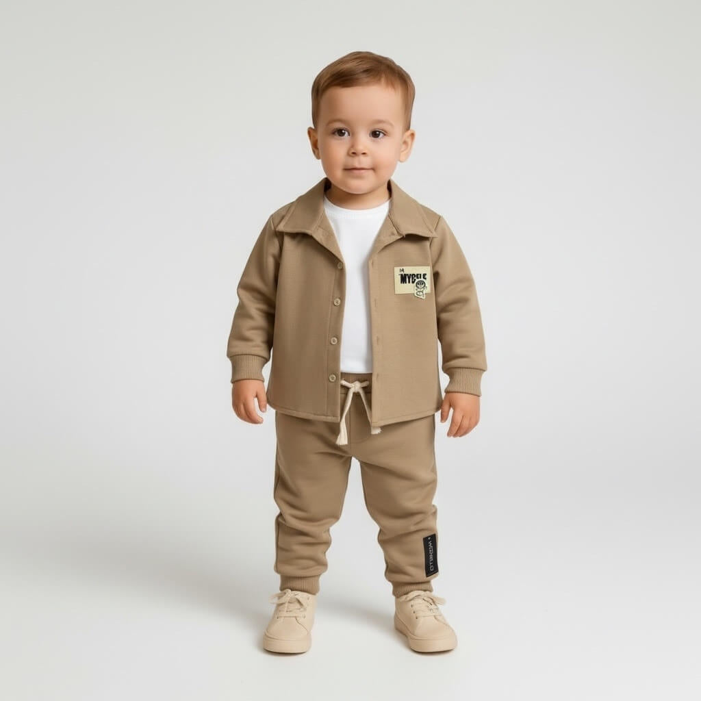 Completo 3 Pezzi Cotone neonato