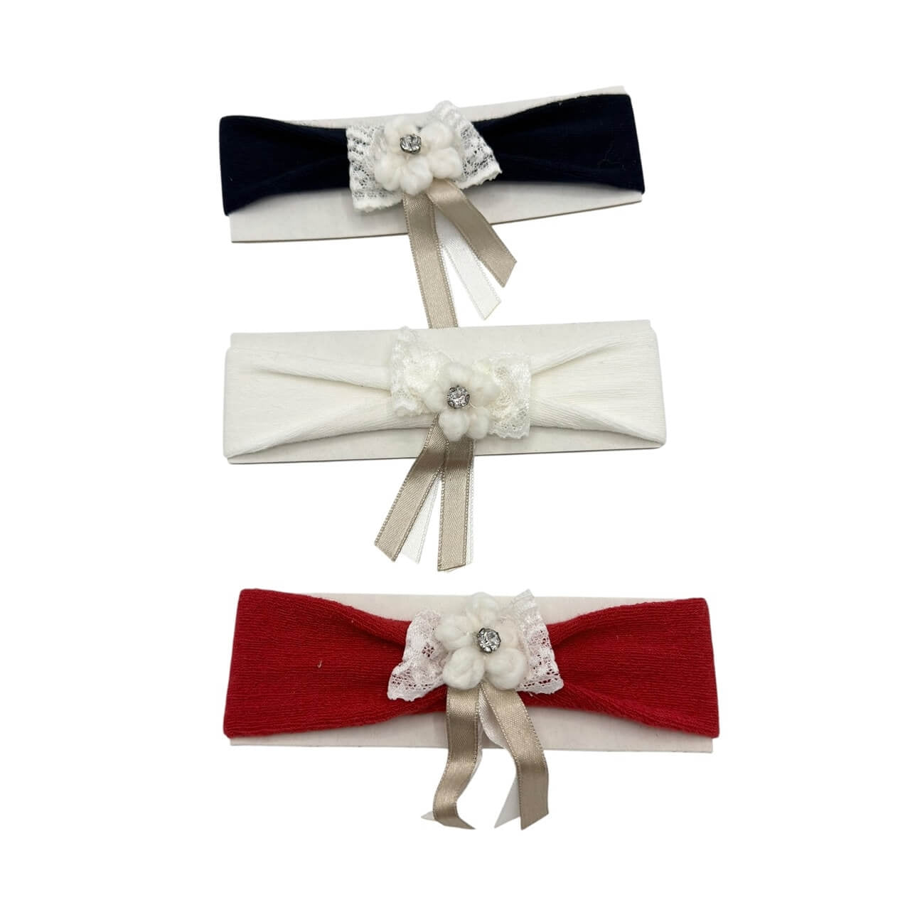 3 Fascie Neonata in cotone 0/12 Mesi