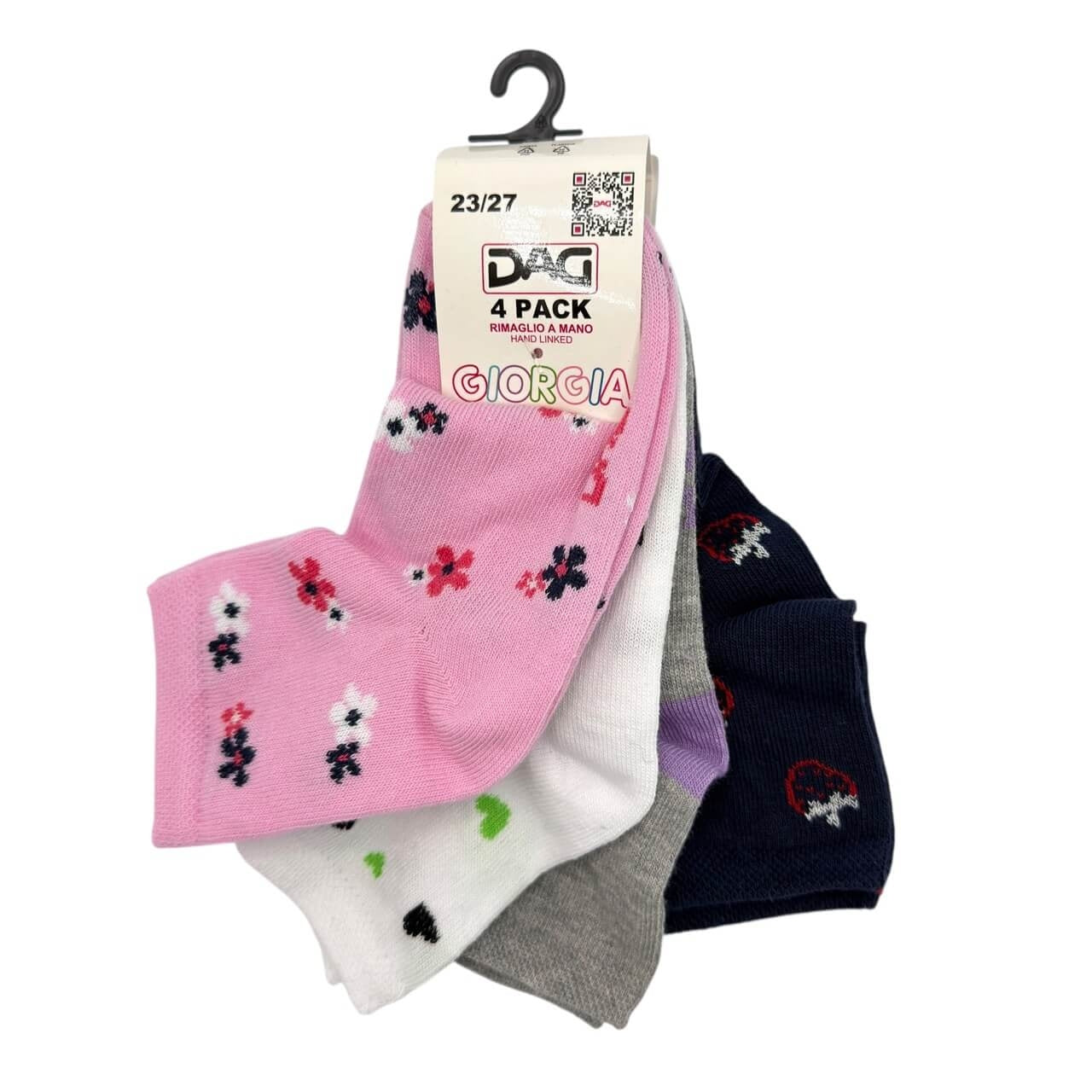 4 Calzini in cotone
