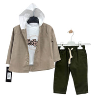 Completo 3 Pezzi Cotone neonato