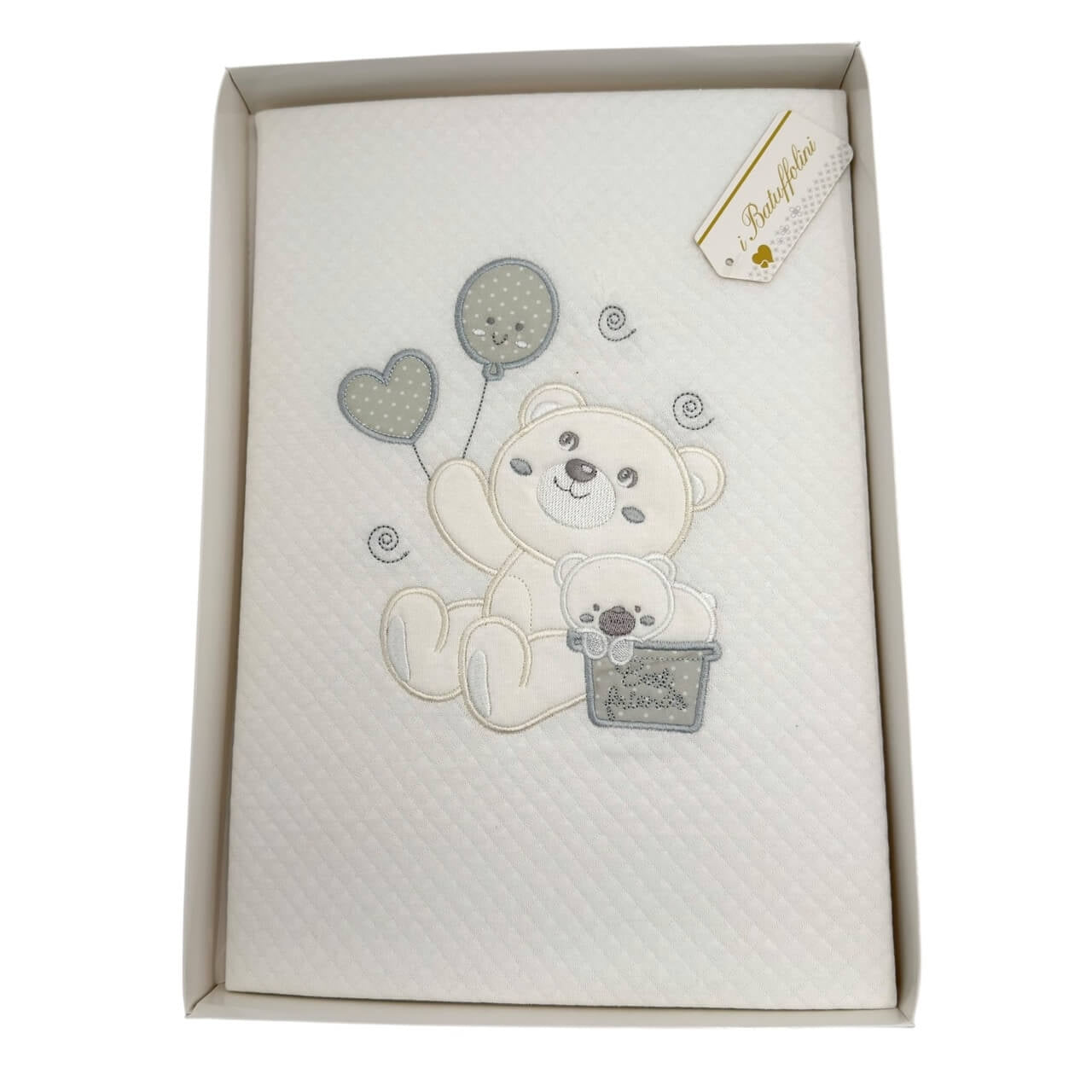 Copertina Culla Batuffolini 110x140 cm