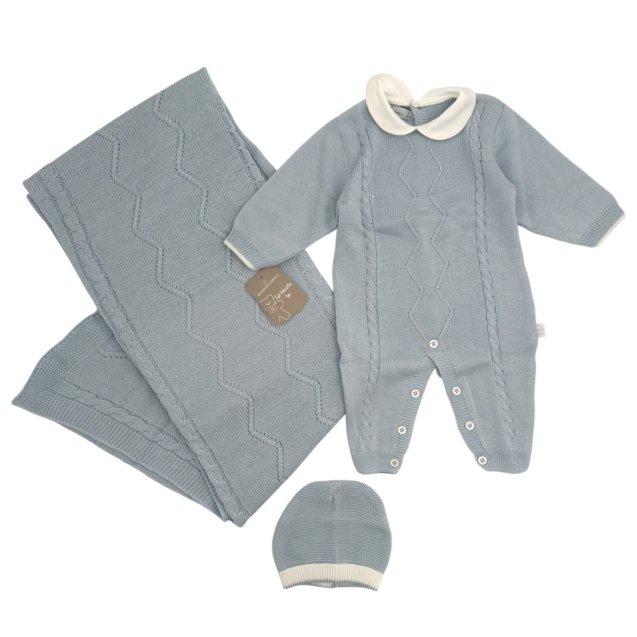 Set 3 Pezzi in Filo/Cotone Nazareno Gabrielli