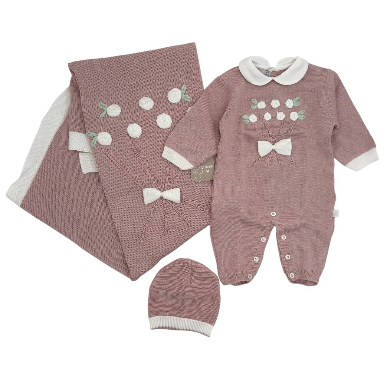 Set 3 Pezzi in Filo/Cotone Nazareno Gabrielli