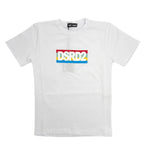 T-Shirt Bimbo Retro Stampato