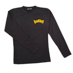 T-Shirt a Manica Lunga Retro Stampato Bimbo