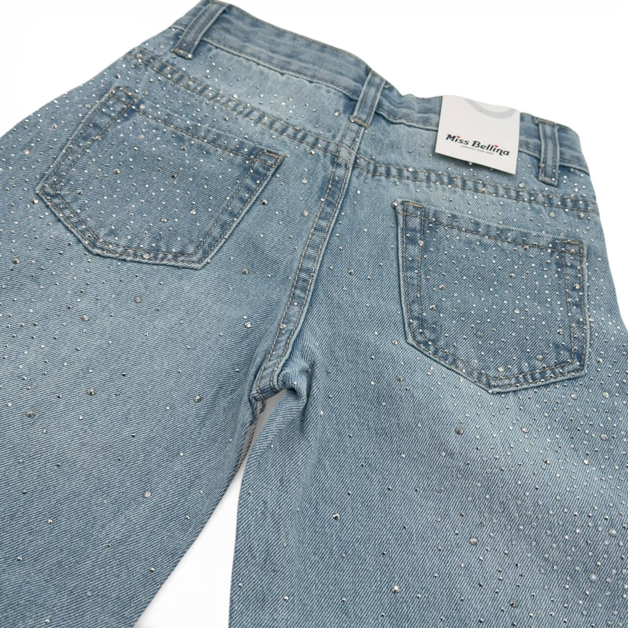 jeans balloon Diamonds Avanti e Indietro bambina