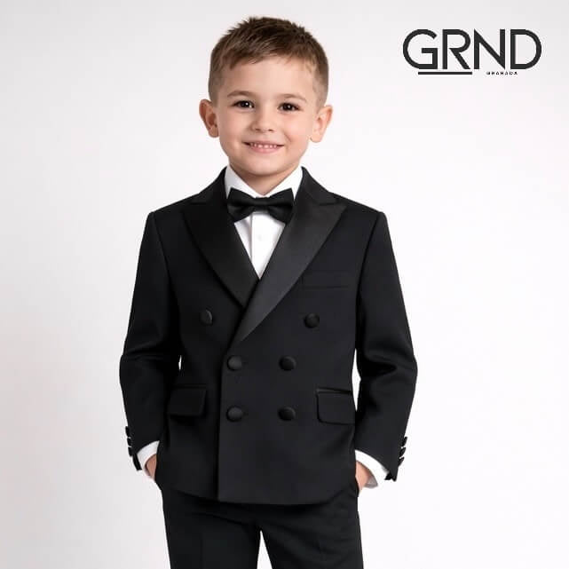 Abito cerimonia Smoking Doppio petto bambino - Granada