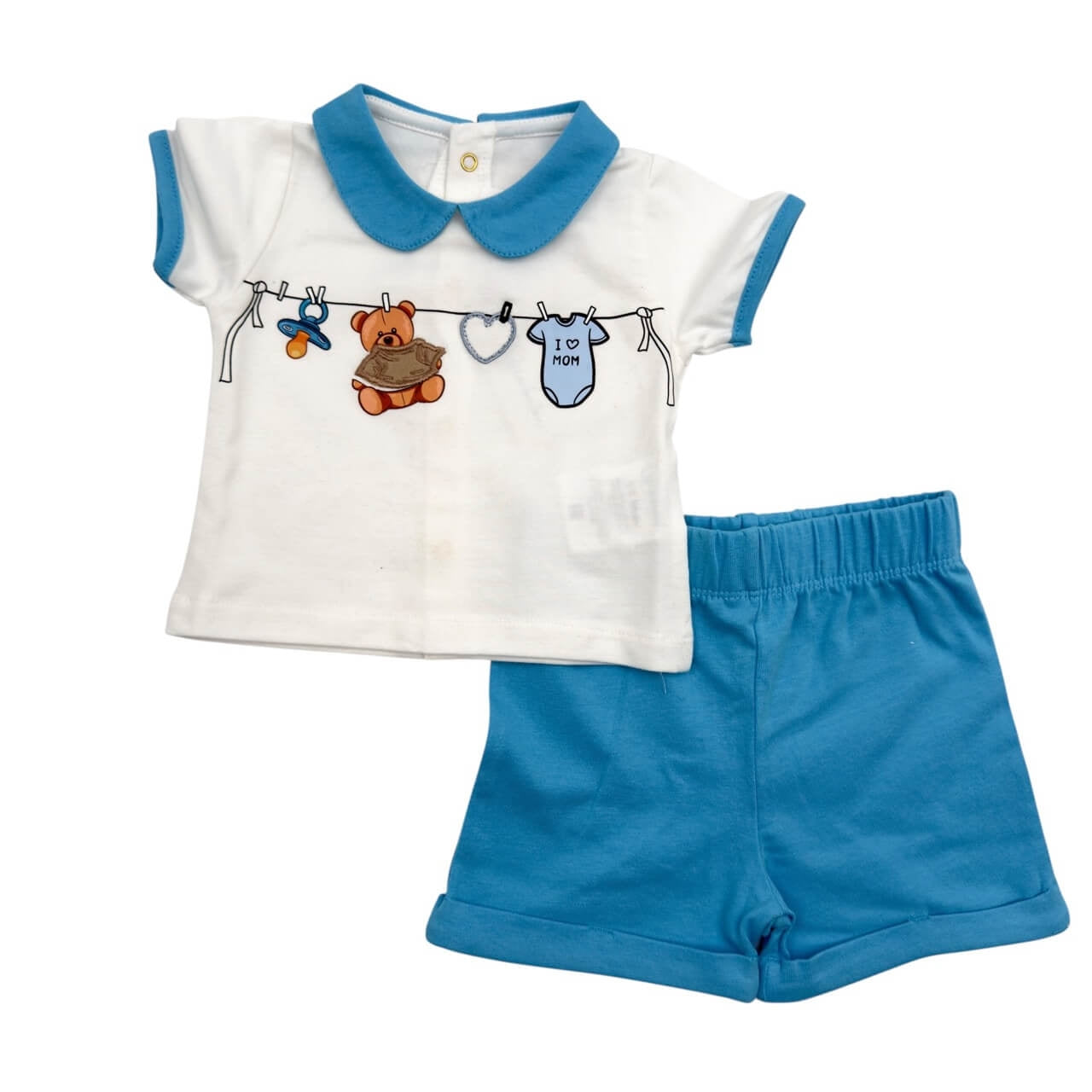 Completino Neonato Giubebe Cotone