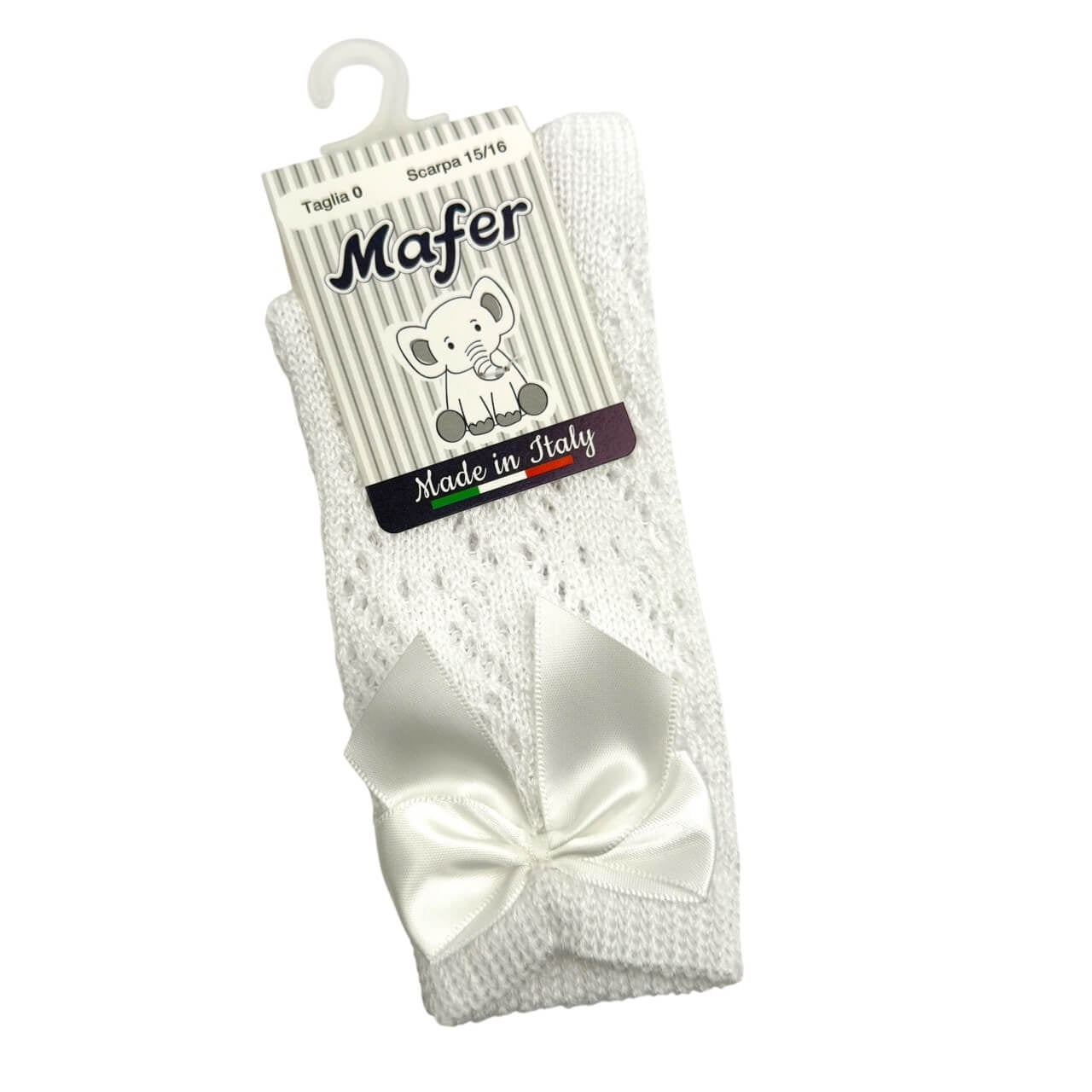 Calzino con Fiocco in cotone