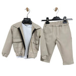 Completo 3 Pezzi Cotone neonato - Jhon Fit